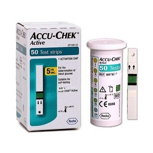 Accu Chek Active Strips 50’s Box with Long Expiry Date